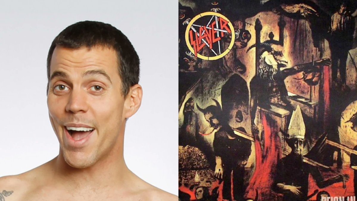 Revolvermag's tweet image. 'JACKASS' star STEVE-O on how SLAYER's 'Reign in Blood' changed his life revolvermag.com/music/jackass-…