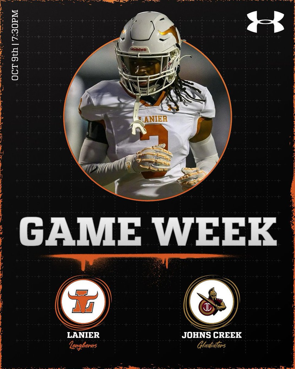 THURSDAY NIGHT LIGHTS ON THE RANCH! 

Your Longhorns return to The Ranch to take on Johns Creek!