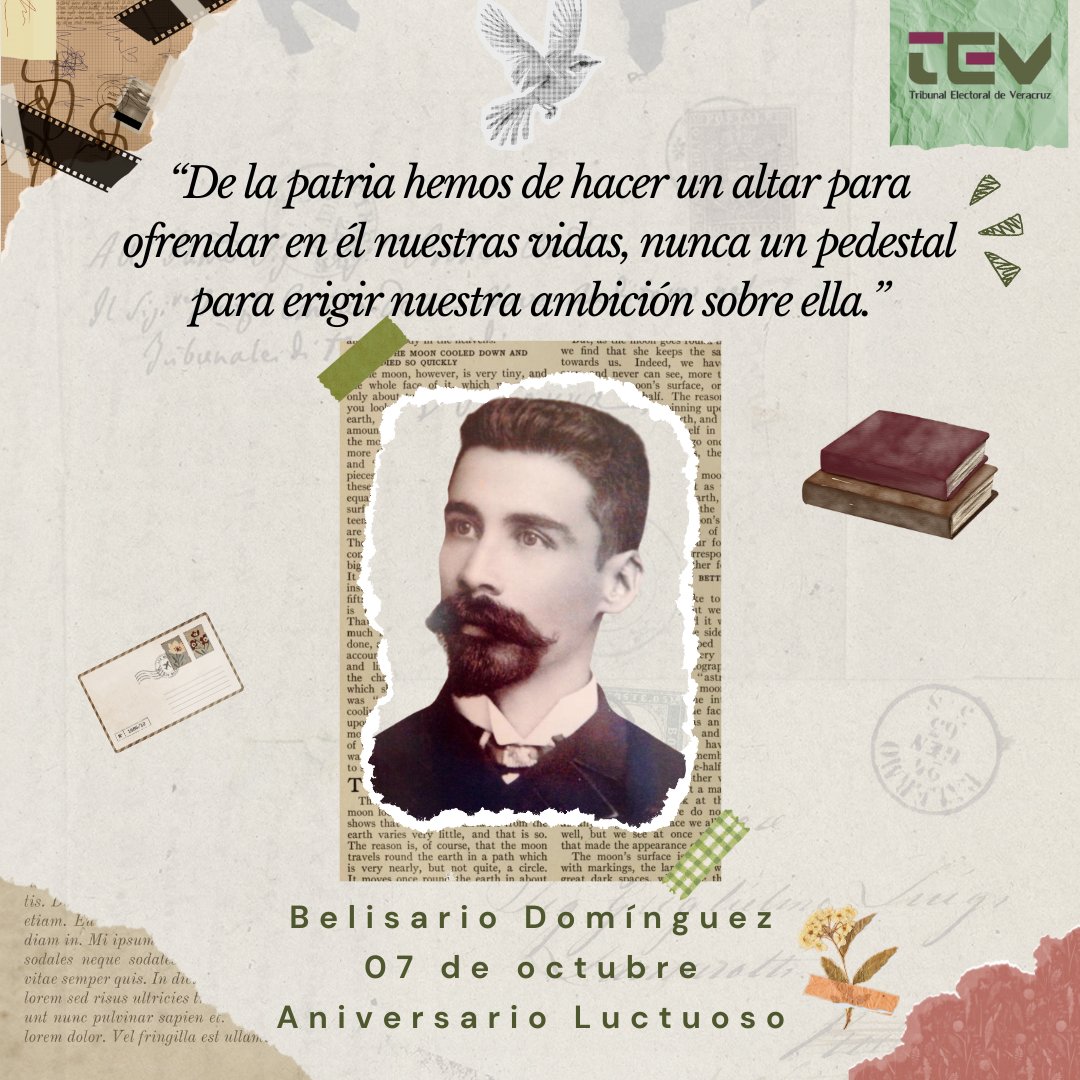 La figura de Belisario Domínguez marca un precedente importante para la libertad de expresión y la justicia en nuestro país pues defendió, con su vida, el Estado Democrático de Derecho.

Hoy, a 112 años de su fallecimiento, recordamos el legado de su lucha.