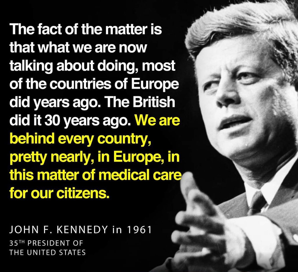 AssistedKarma's tweet image. No doubt, ACA was a complete bastardization of the single-payer health coverage that EVERY SINGLE OTHER industrialized nation enjoys the privilege of complaining about.. but

Nothing about ACA stopped you from getting private &apos;insurance&apos; outside the ACA.

We need #MedicareForAll.