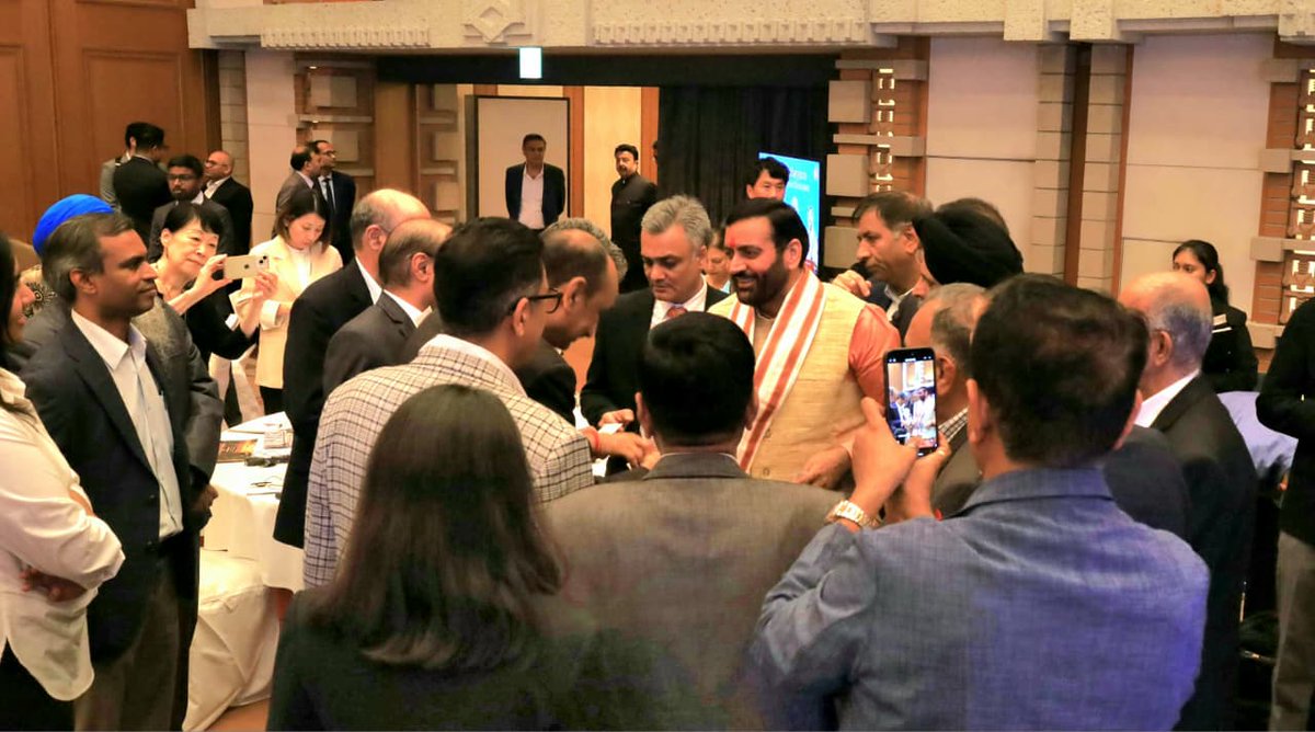 NayabSainiBJP's tweet image. It was a pleasure to interact with top Japanese investors and innovators at the Investor Roadshow in Osaka, Japan.

Haryana’s dynamic investment ecosystem was showcased, along with its vast opportunities across key sectors including Electric Vehicles, Electronics, Semiconductors,…