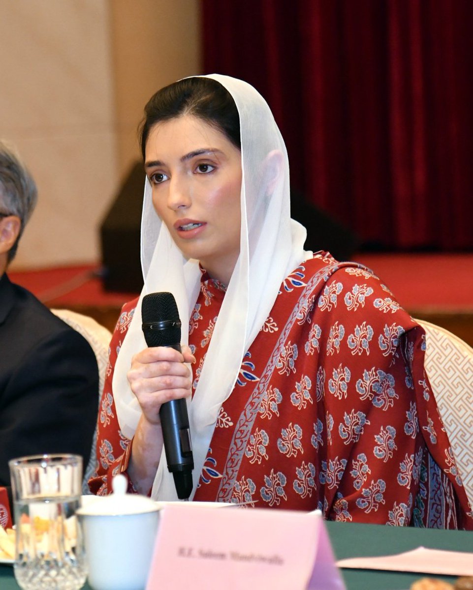 That’s our First Lady Of Pakistan Bibi <a href="/AseefaBZ/">Aseefa B Zardari</a> - proud of her always! 💘🧿