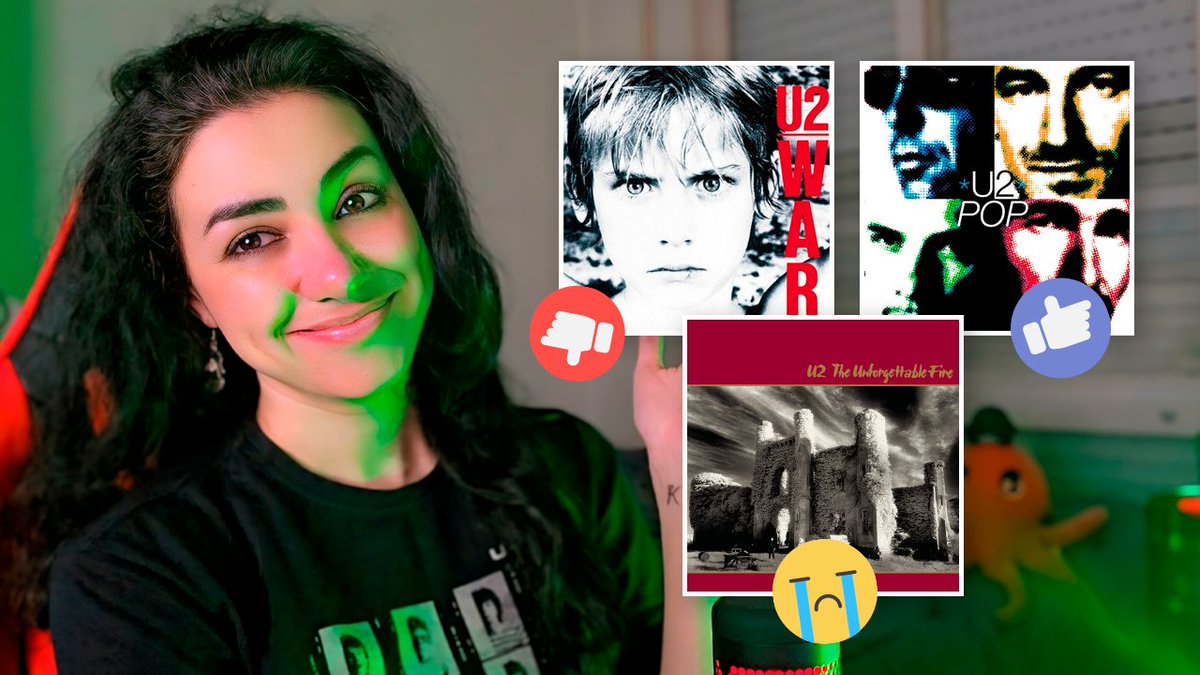 Enquanto o U2 não nos dá nem PISTA de disco novo, fiz essa batalha divertida (e sofrida) entre a discografia deles. Disputa entre 16 discos deles pra eleger os melhores (que é até meio óbvio 🤭)

Venhammm youtube.com/watch?v=LfIur0…