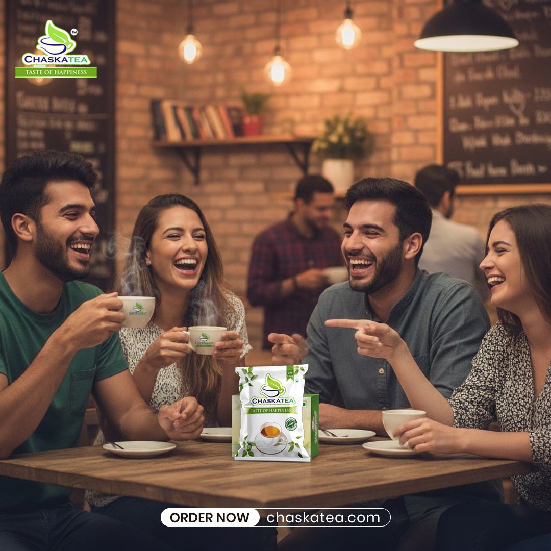 chaskatea's tweet photo. Laughter, friendship &amp; the perfect cup of #ChaskaTea ☕💚
Pure Assam blend, unbeatable taste — happiness shared is happiness brewed!
Up to 15% OFF | 5% extra repeat | ₹10 OFF prepaid 💸
#TasteOfHappiness #TeaLovers #AssamTea #ChaiTime https://t.co/Hccnv9tDOd