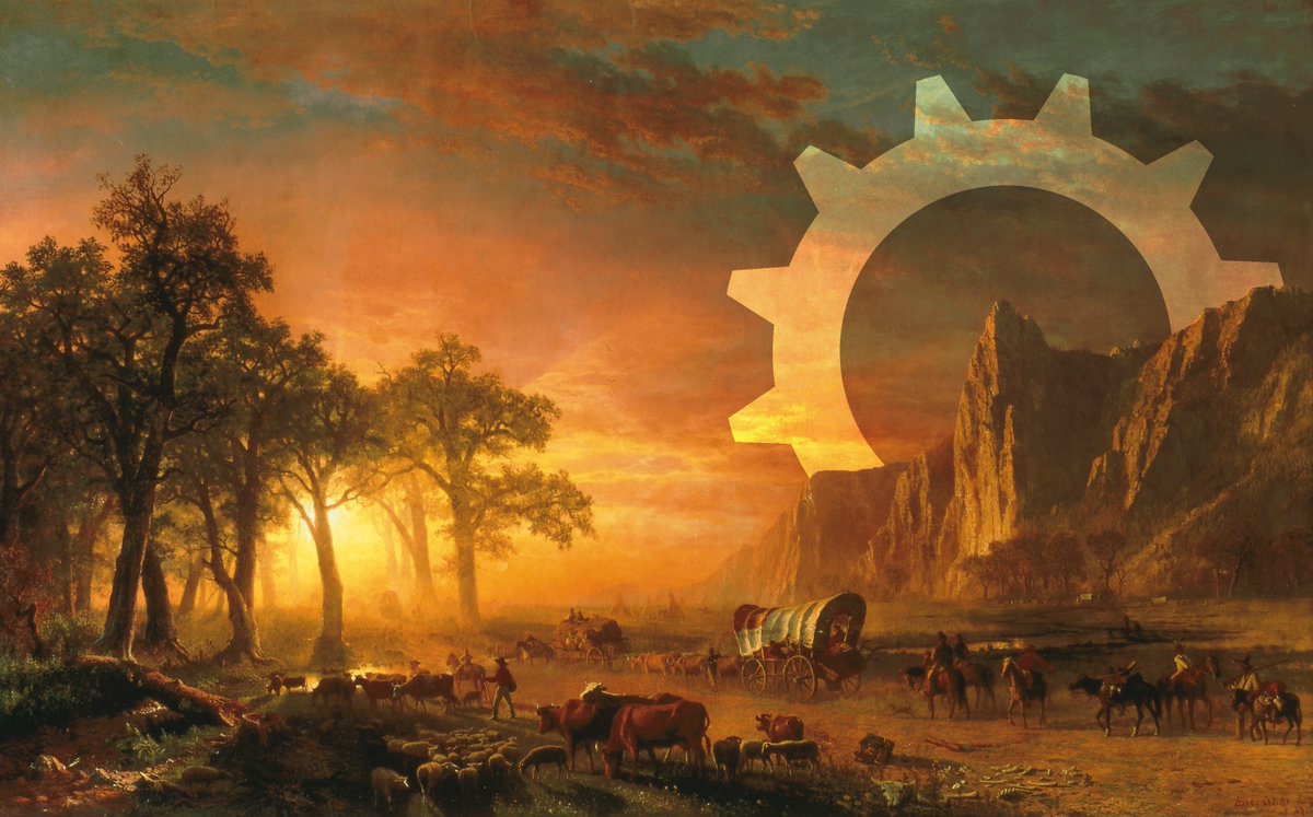 The frontier never closed.