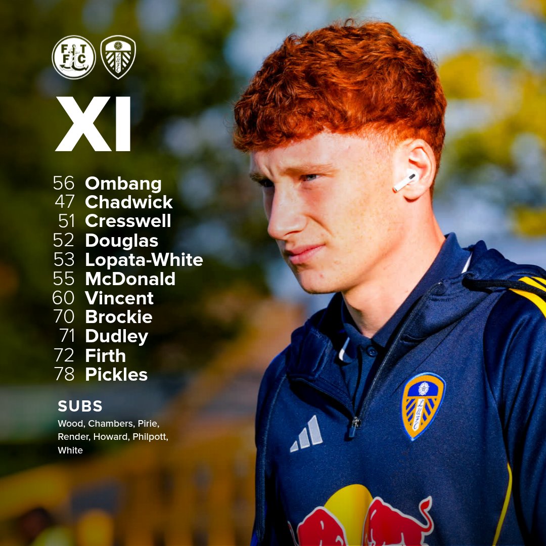 LUFCacad's tweet image. 📋 Your #LUFCU21 XI...