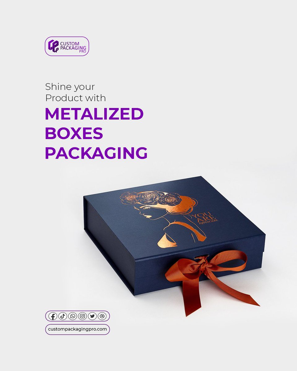cppro_official's tweet image. Boost perceived value instantly. Premium packaging with metallic finishes can significantly lift brand perception and justify higher price points. Elevate your product's entire experience today.
DM us or call us at (346) 396-3327.
#LuxuryBranding #Packaging