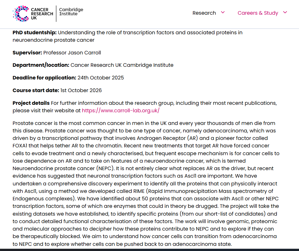 ESC_eduHQ's tweet photo. 𝟭 𝗙𝗨𝗟𝗟𝗬 𝗙𝗨𝗡𝗗𝗘𝗗 𝗣𝗵𝗗 𝗣𝗢𝗦𝗜𝗧𝗜𝗢𝗡
📍Location: University of Cambridge, UK
📅Deadline: 24 October 2025
📝Message us 𝗳𝗼𝗿 𝗽𝗲𝗿𝘀𝗼𝗻𝗮𝗹𝗶𝘇𝗲𝗱 𝗺𝗲𝗻𝘁𝗼𝗿𝗶𝗻𝗴 𝘄𝗶𝘁𝗵 𝘆𝗼𝘂𝗿 𝗖𝗩, 𝗦𝗢𝗣, 𝗟𝗼𝗠 &amp; 𝗺𝗼𝗿𝗲.

#PhD #fullyfunded #emergingscholarscouncil https://t.co/vswr5emXeH