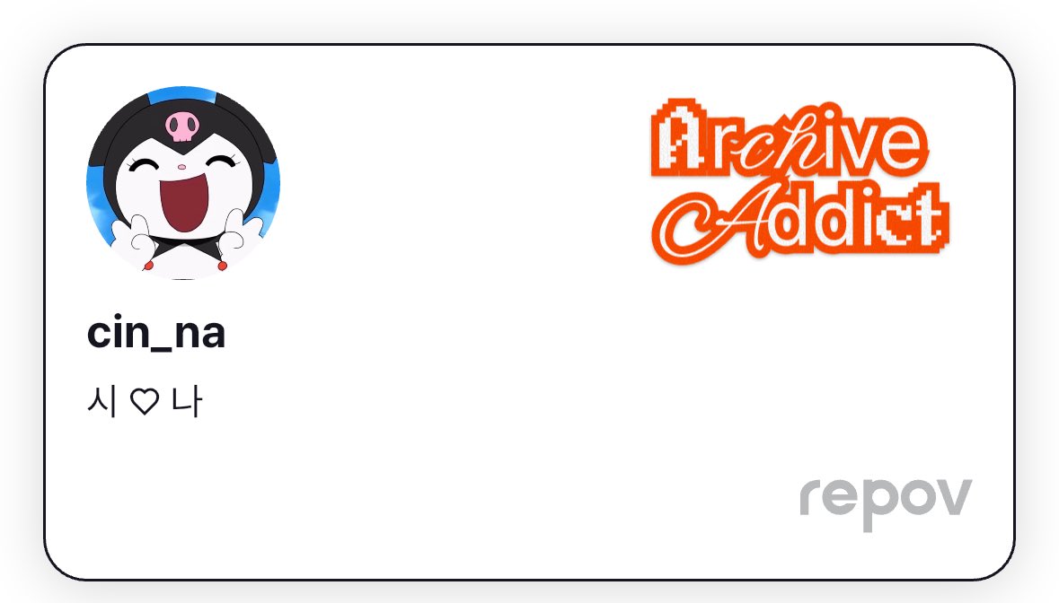 cin_n4's tweet image. 레포브 친구 상시 모집중. . . ꒰ ᵕ༚ᵕ꒱Zz