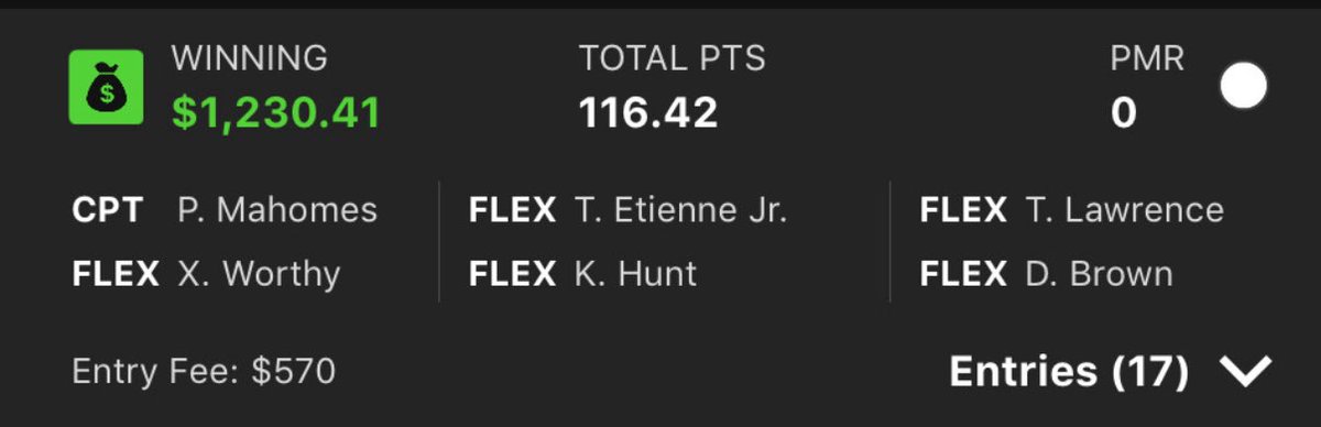 DFS__Oracle's tweet image. MNF and Main Slate GPPs 📈