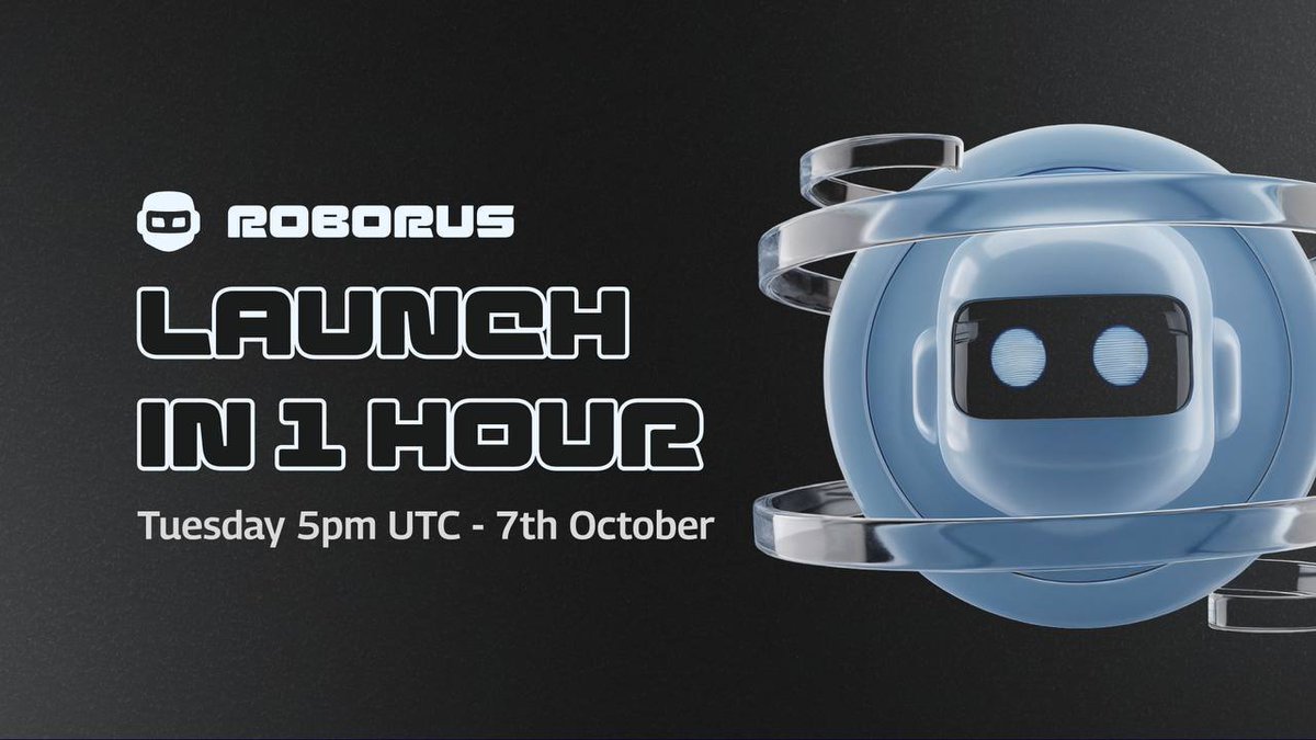 DeanFoxcroft20's tweet image. Roborus โ Privacy x Robotics x Web3
Roborus is building a global robotics marketplace powered by Web3 privacy. Imagine robots and humans working side by side in a trusted and rewarding digital economy.
๐น Encrypted jobs posted by clients
๐น Robots & AI prove completion withโฆ