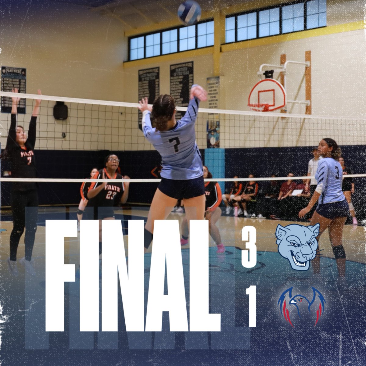 The Girls' Varsity Volleyball team took home the win yesterday against Innovation Academy (3-1).