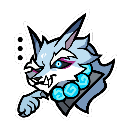 「Lastly Warwick stickers, Snow Moon, Arca」|Spideraxeのイラスト