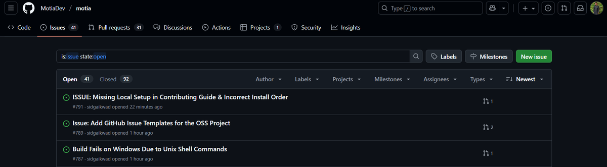 just 3 hours ago <a href="/Hiteshdotcom/">Hitesh Choudhary</a> uploaded the video featuring <a href="/motiadev/">motia</a> <a href="/ghumare64/">Rohit Ghumare</a>  and this developers started spamming the repository wow☹️