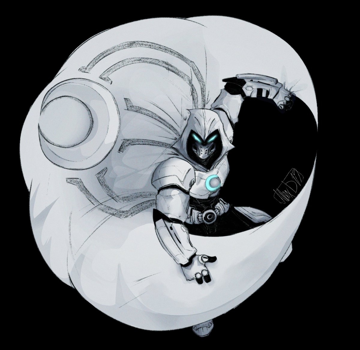 Marvel Rivals Moon Knight. The moon haunts me, or something like that. Idk, I didn't read the movie.