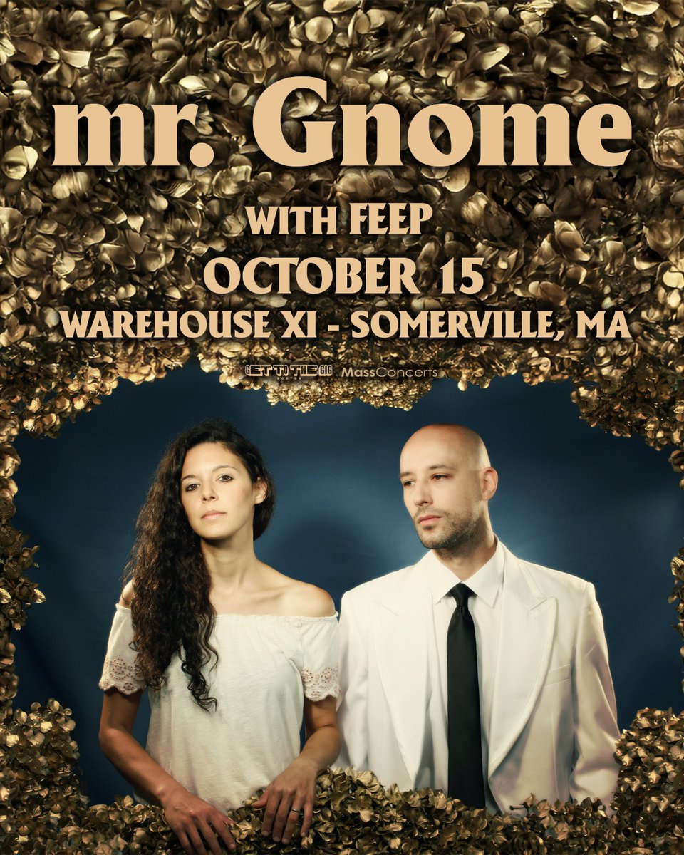 In 1 WEEK <a href="/mrgnomemusic/">mr. gnome</a> will be at <a href="/WarehouseXI/">Warehouse XI</a>  with Feep!

Get your tickets NOW: hive.co/l/mrgnome-1015