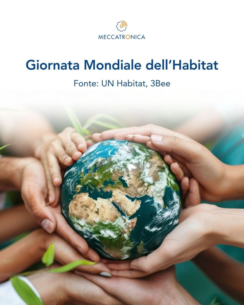 🌍 Ogni anno, il primo lunedì di ottobre, si celebra la 𝐆𝐢𝐨𝐫𝐧𝐚𝐭𝐚 𝐌𝐨𝐧𝐝𝐢𝐚𝐥𝐞 𝐝𝐞𝐥𝐥’𝐇𝐚𝐛𝐢𝐭𝐚𝐭, una ricorrenza istituita dalle Nazioni Unite nel 1985 con l’obiettivo di riflettere sullo stato delle nostre città e sensibilizzare l’opinione pubblica sulle sfide