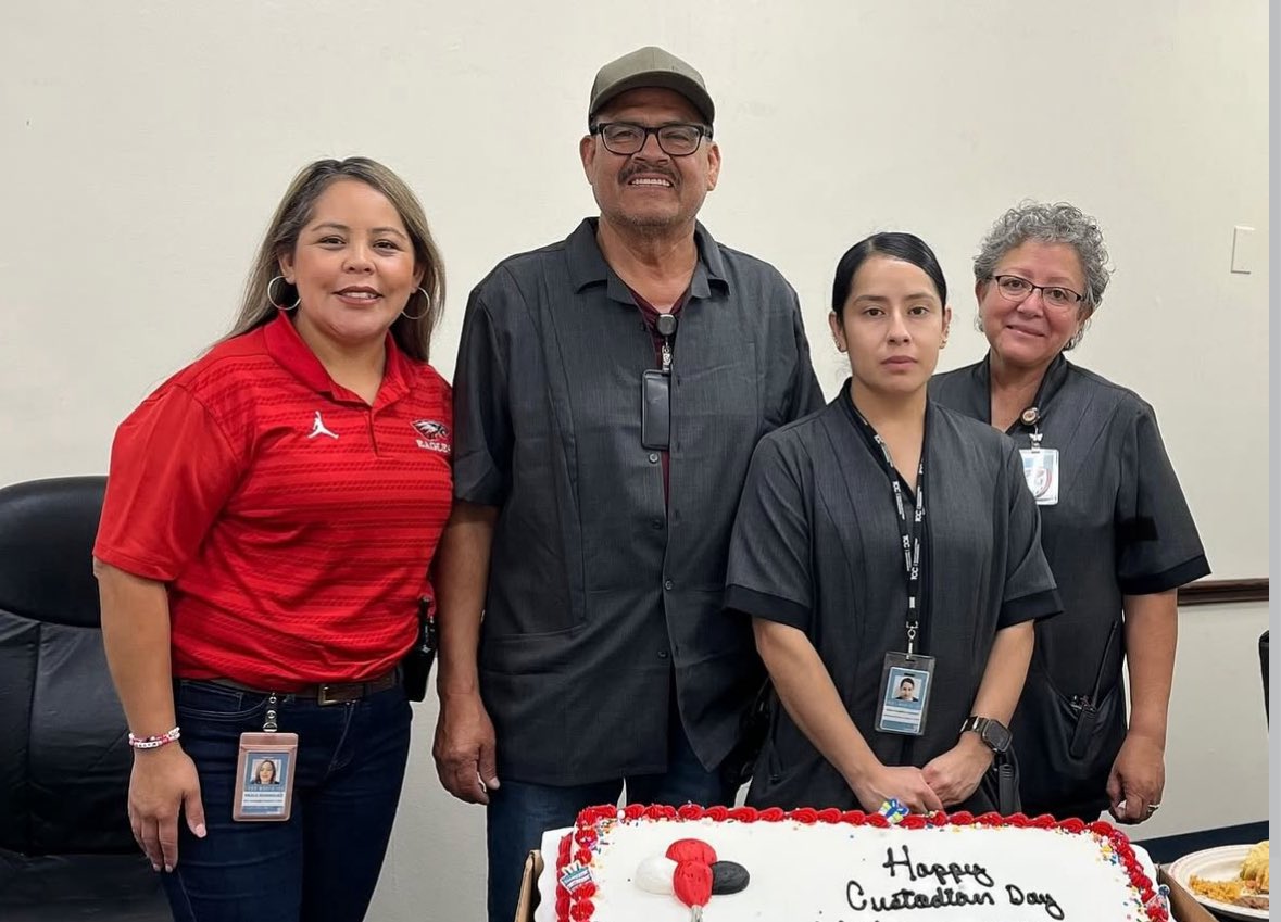 We ❤️ our Custodial Staff! Thank you for all that you do🦅