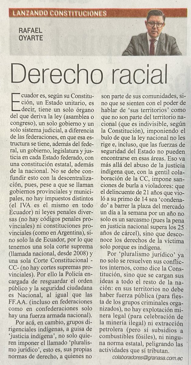 Mi columna en <a href="/Expresoec/">Diario Expreso</a>