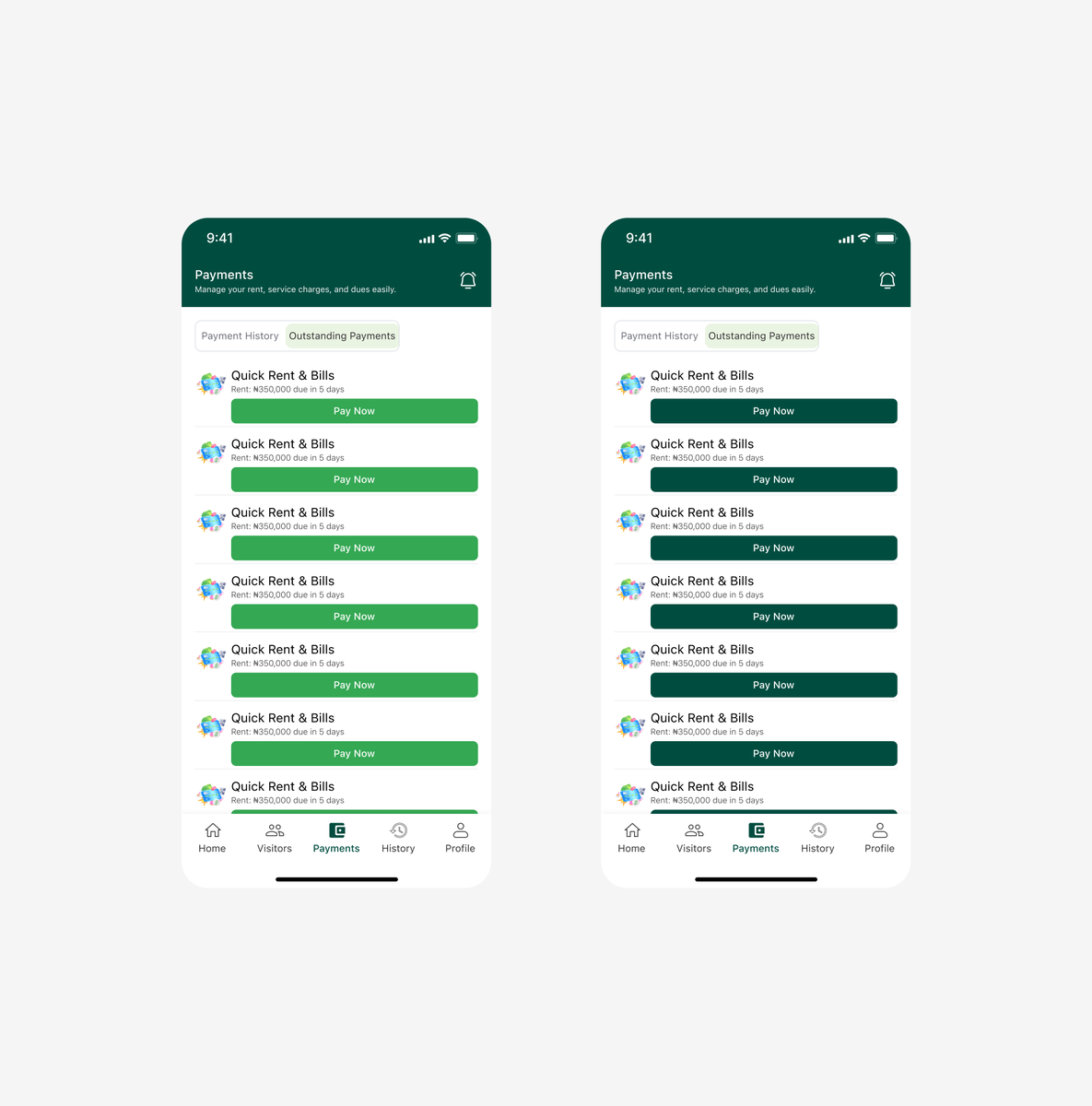Hashim_Amuda's tweet photo. Still yet to conclude on what to go for.
And the percentage of one to the other is the same.

Though, I prefer the first one but I don't want to be biased because users are the main decider.

Which do you prefer?

#UxDesign #UiDesign #AppDesign #UsabilityTesting #UxResearch https://t.co/XjpZ7NNbOM
