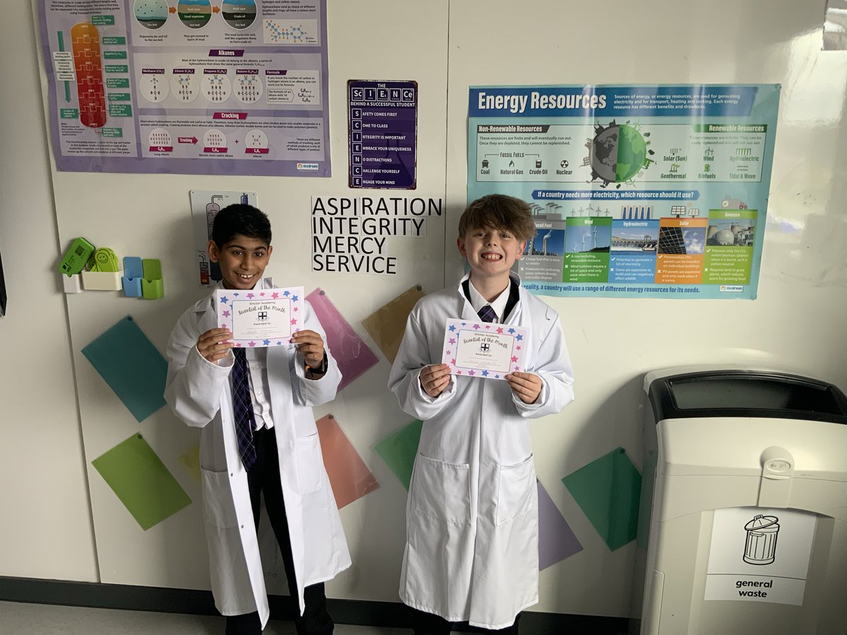 Sinclair Academy Science tweet media