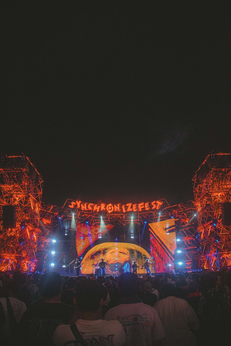 polkawars's tweet photo. Two years of silence.
One night of convergence.

Thank you for waiting, for remembering, and for singing as if the songs never left.

We came back not to be louder, but to listen to the resonance that only distance can make.

Your energy saved us, too.

 Cheers @SynchronizeFest! https://t.co/5hxv8q2DHC