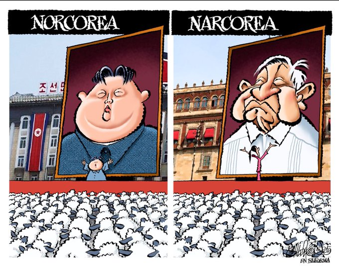 Lo lograste, Andrés, pasaste a la historia como el presidente de México más corrupto de todos. Pasaste a la historia como un vil narco huachi-culero.