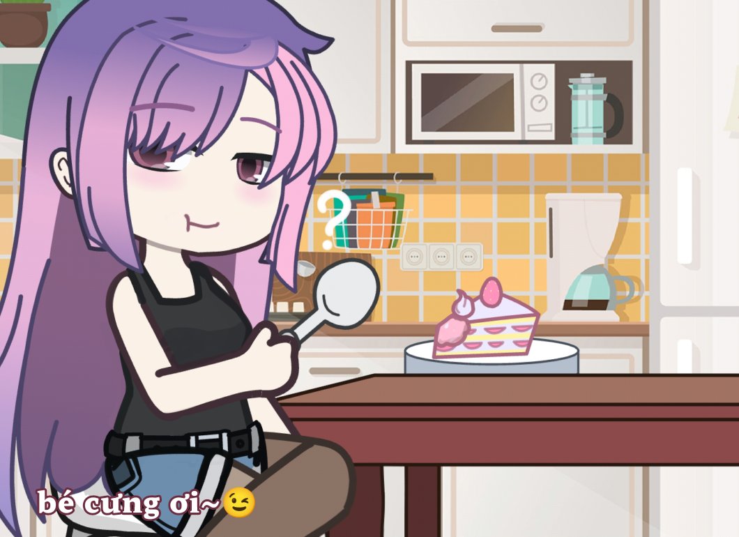 congchuiachai's tweet image. Móc 🪝 
&quot;Gơ lớp-))&quot; #gacha #Devil