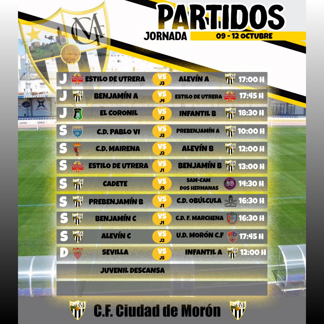 Club de Fútbol Ciudad de Morón tweet media
