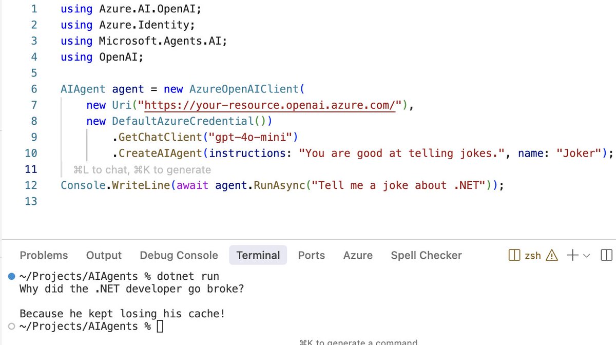 DotNetTrends's tweet image. Microsoft Agent Framework – Why Yet Another AI Framework❓
🔹 Microsoft Semantic Kernel offers a stable SDK with rich enterprise connectors, content moderation, and telemetry.
🔹 AutoGen, developed by Microsoft Research, brings advanced and innovative multi-agent orchestration…