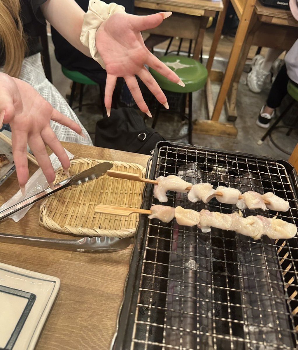 焼き鳥と見せかけて海鮮焼