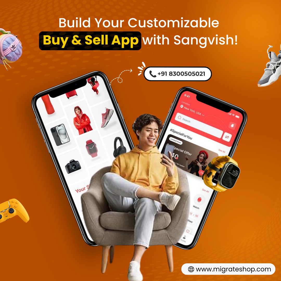 migrateshop's tweet image. 💡 Buy, sell, or trade anytime, anywhere! 📱
📦 Listings | 💬 Chat | 💳 Secure Payments — all in one app.
🚀 Build your custom Buy &amp;amp; Sell App with Migrateshop-&amp;gt;migrateshop.com/letgo-clone/
#BuyAndSellApp #MarketplaceApp #ClassifiedApp #StartupGrowth #EntrepreneurLife #Migrateshop