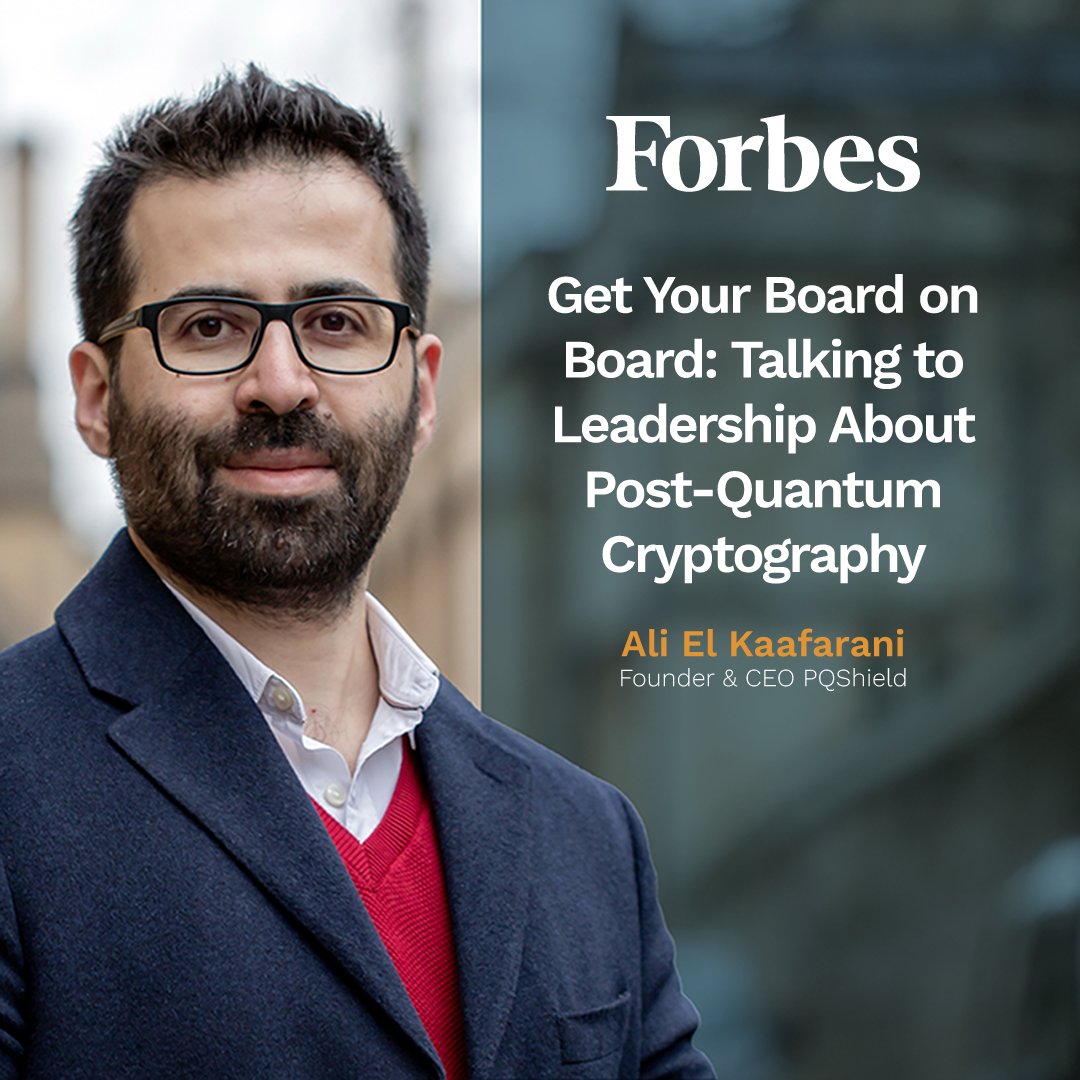 PqShield's tweet image. The quantum countdown has begun. Global deadlines are set for a cryptographic overhaul. The future of digital security is no longer theoretical—it&apos;s a real-world transition.

It&apos;s time to get talking. 👇
hubs.li/Q03MvQKL0

#PQC #cryptography #PQC #postquantum