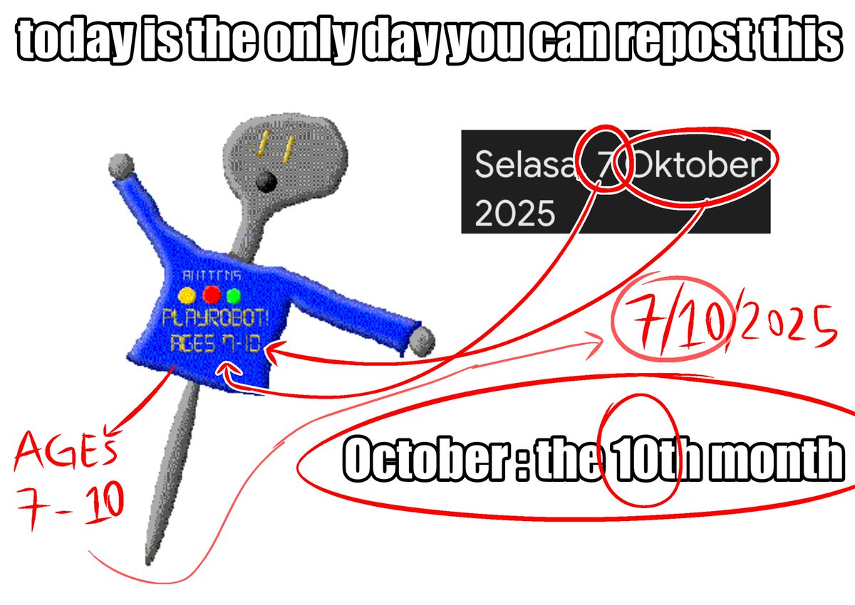 Happy 7/10 day!! 
#playrobot #daveandbambi #davesfunalgebraclass