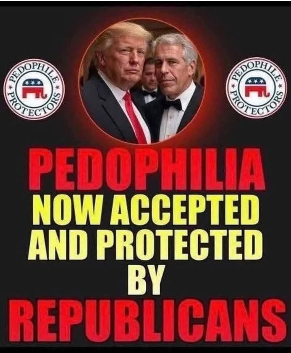 Rapist / Felon⁴⁷ / Krasnov 
#P01135809
<a href="/realDonaldTrump/">Donald J. Trump</a> 
#TrumpsteinFiles
#TrumpIsAPedophile
#TrumpIsPutinsBitch
#ReleaseTrumpPedoFiles
#LockHimUp