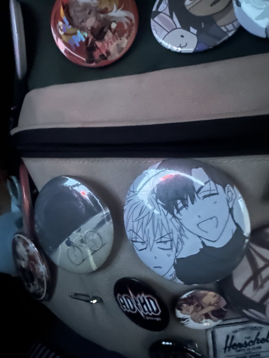 con of having a ton off pins on your bag: WHEN ONE FALLS OFF 💔💔