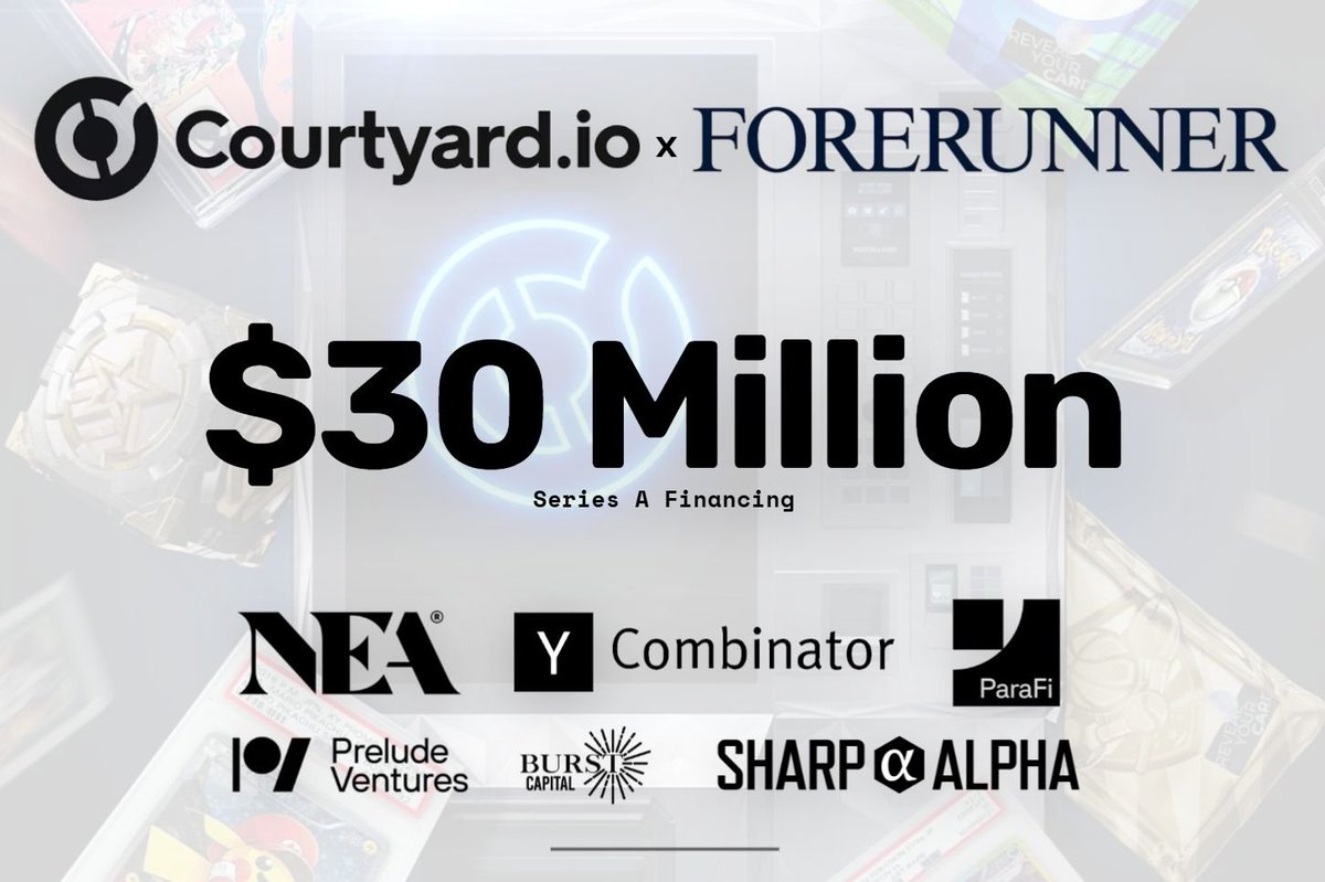 LloydDanzig's tweet image. A bit delayed on the announcement but we are happy to be supporting @Courtyard_io as they grow from the #1 discovery app for trading cards into the leading platform for exploring the world of collectibles.