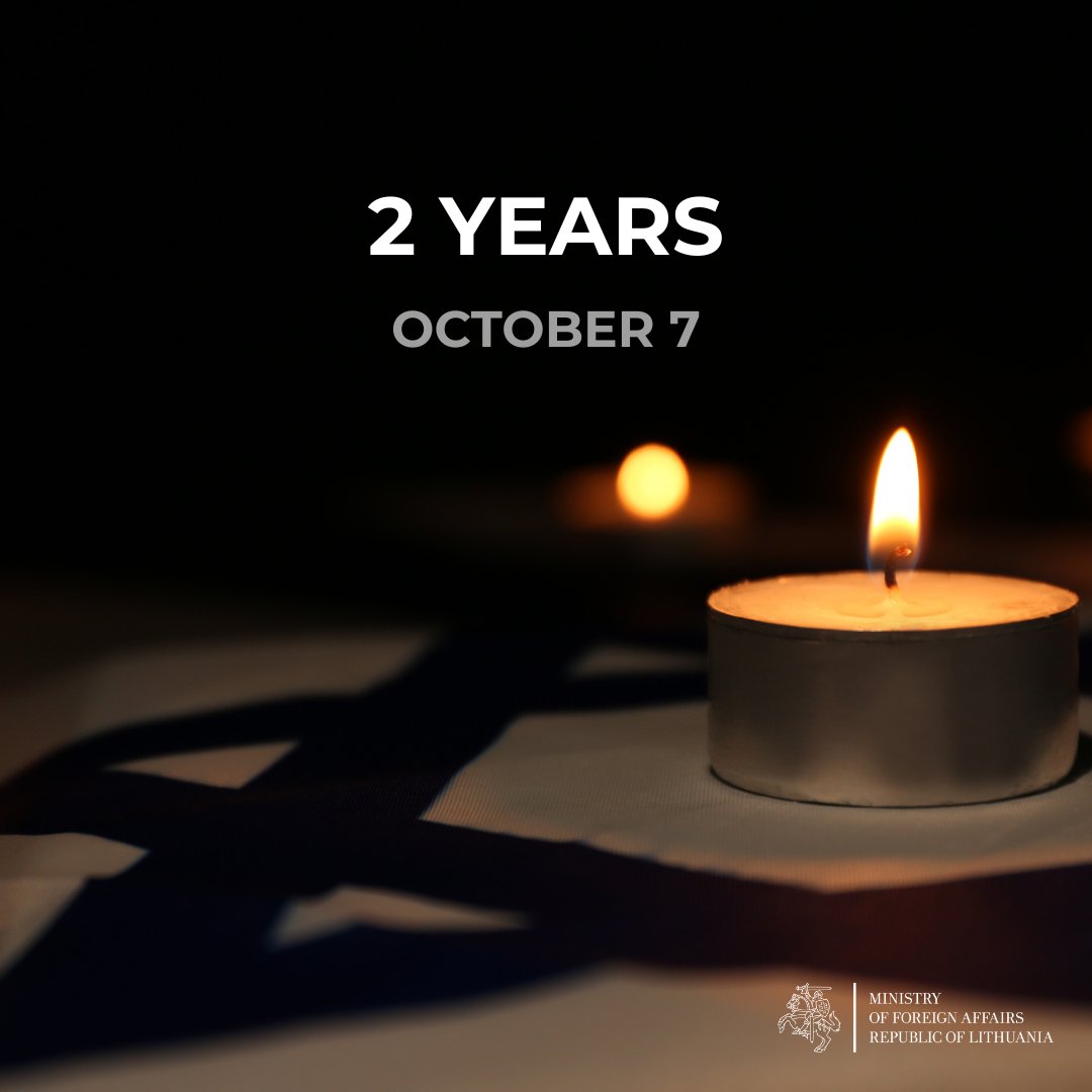 Today we remember those who perished and those whose lives were forever changed, with many still waiting for their loved ones to return. As negotiations continue, we hope that peace will prevail and all hostages will come home.