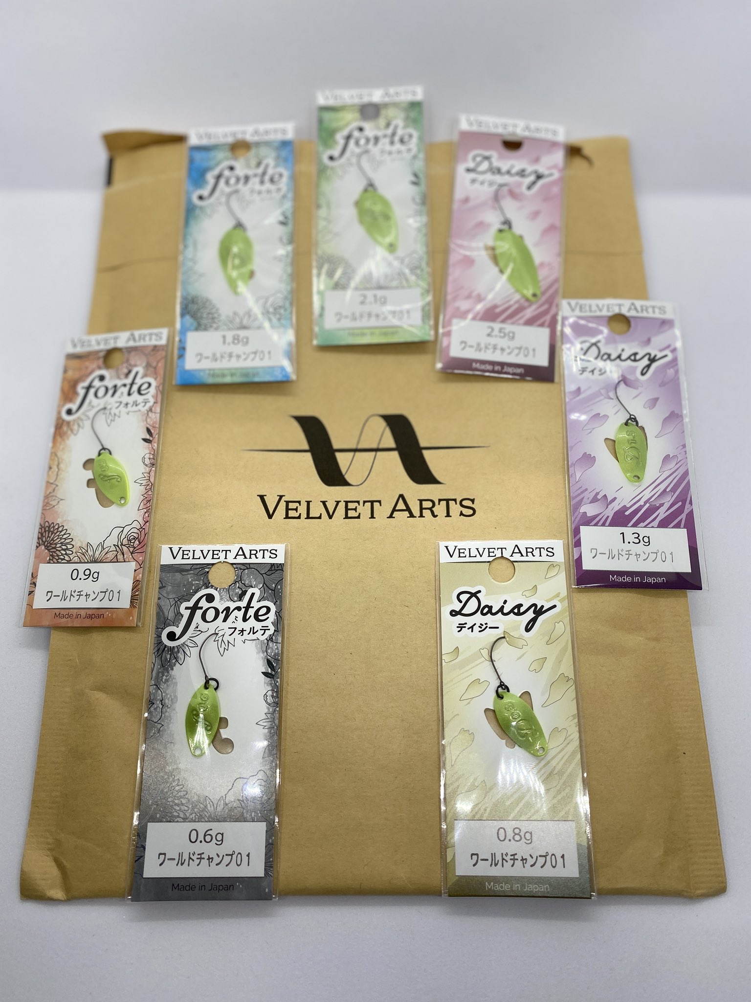 ベルベットアーツ 限定カラー ワールドチャンプ01 6枚セット