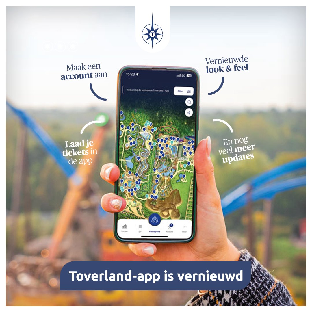 Sinds kort is de #Toverland-app vernieuwd! Nu kun je o.a. je tickets en toegang tot Haunted Experiences inladen. Lekker praktisch! Maar er is nog veel meer nieuw. 📱✨

➡️ Ontdek het snel hier: toverland.com/toverblog/blog…
