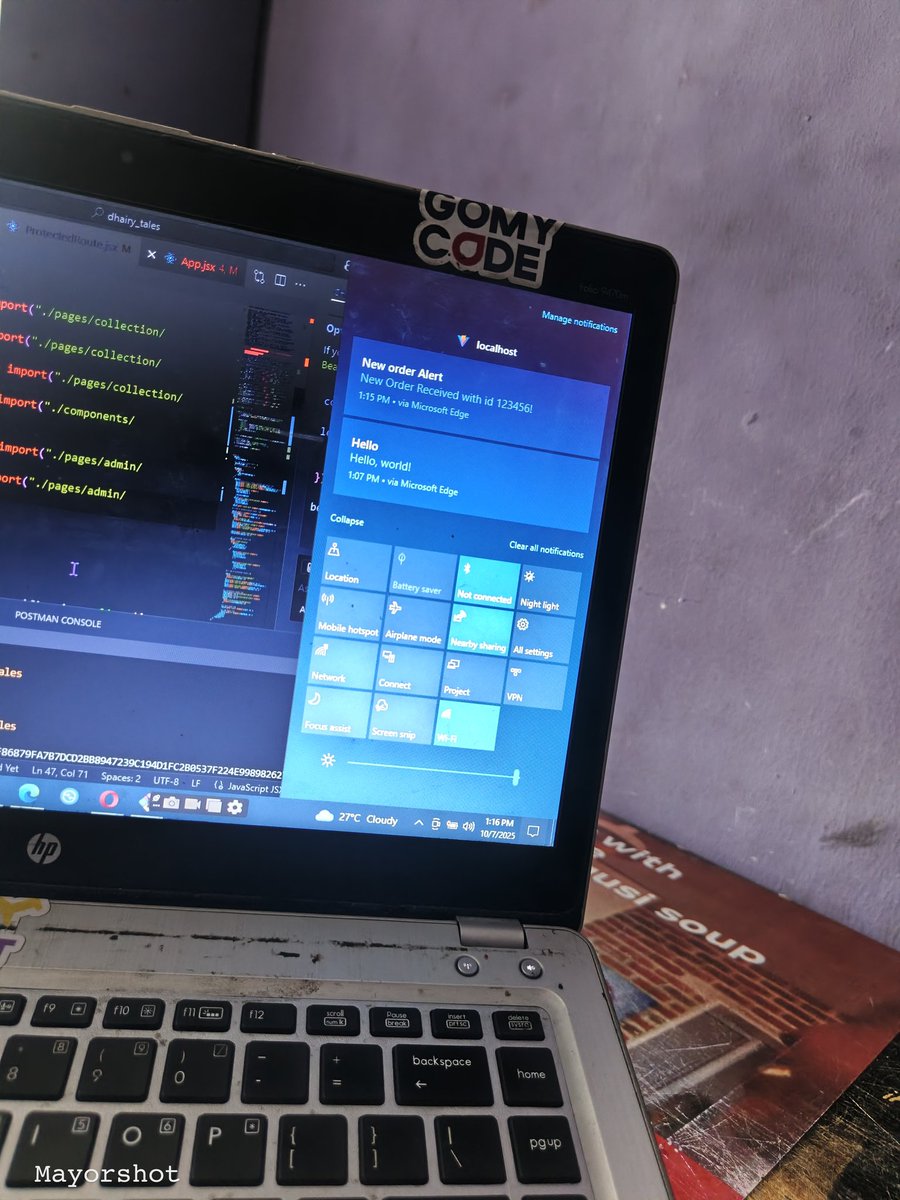 CodeMayor's tweet image. Well moving on