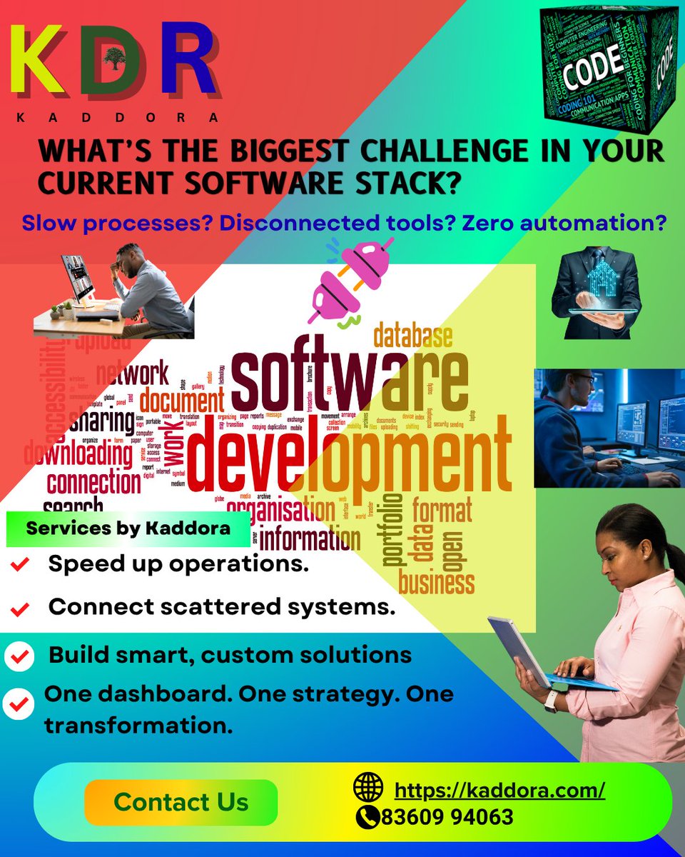KaddoraTech's tweet image. 🚀 What’s the toughest challenge in your current software stack?
Integration? Scaling? Legacy code?
Drop your thoughts 👇
#DevCommunity #SoftwareEngineering #TechStack #Developers