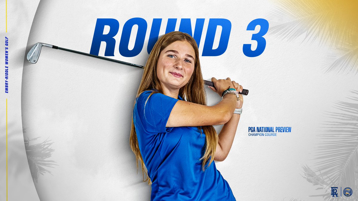 Finish strong!

🏌️‍♂️ NCAA II National Preview
⛳️ PGA National - Champion Course
📍 Palm Beach, Fla.
⏰ 8:30 AM
📊results.golfstat.com//public/leader…

#GoERAU // #DaytonasHometownTeam