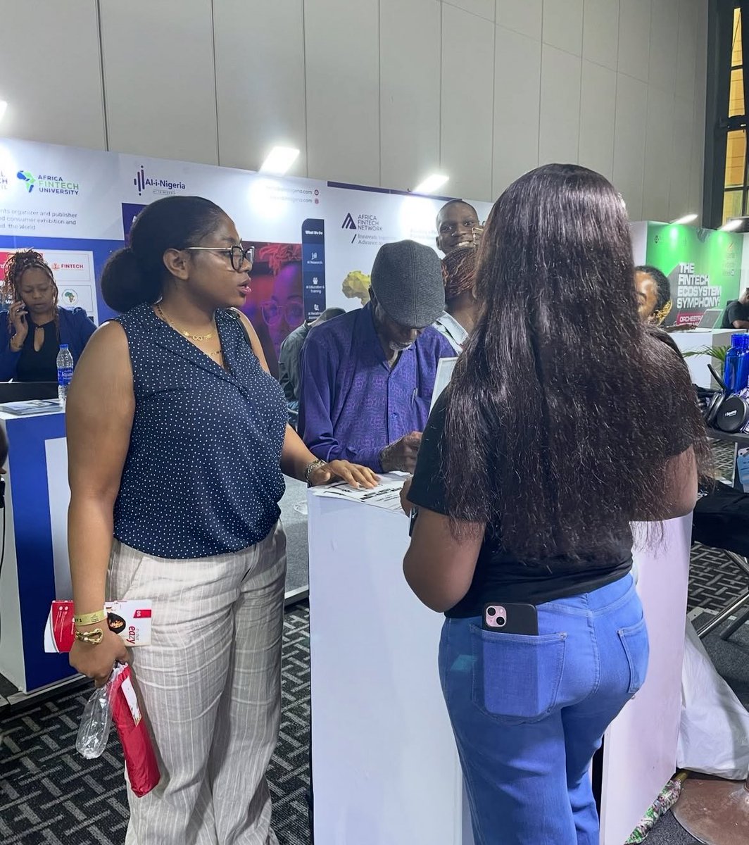 Missolamipo's tweet image. We’re live at Nigeria Fintech Week 2025 🚀💙
Stop by the Source Microfinance Bank booth to connect, learn more about our innovative financial solutions, and grab some exclusive merch &amp;amp; goodies!🎁✨

#NigeriaFintechWeek #FintechInnovation #SourceMicrofinance #Networking