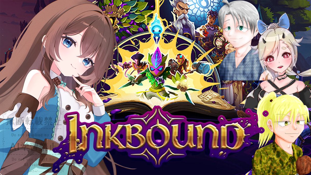 choco_games0612's tweet photo. 本日の22時から2度目のInkboundやります(人*ˇ꒳ˇ*)
前回冒険途中で終わったら獲得した能力がなくなってしまったので、また多分0から頑張るぜ🍫
配信は🈁
https://t.co/qUVulhfbur
#Inkbound
#新人VTuber
#VTuber
#Vtuber推し探しにどうぞ https://t.co/zq4cyXIVNl