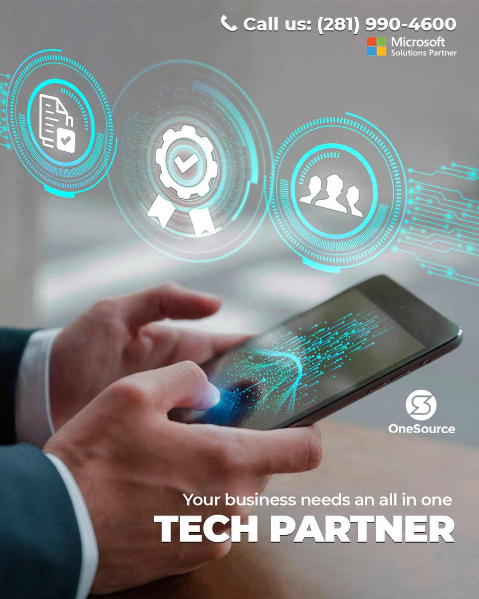 OneSourceCloud's tweet image. From IT support to cybersecurity, Microsoft 365 setup to cloud migration—we’re your all-in-one tech partner.

No more juggling vendors. Just one team that understands your business and delivers results.

Ask us how to get started!

📞 (281) 990-4600
onesource.tech