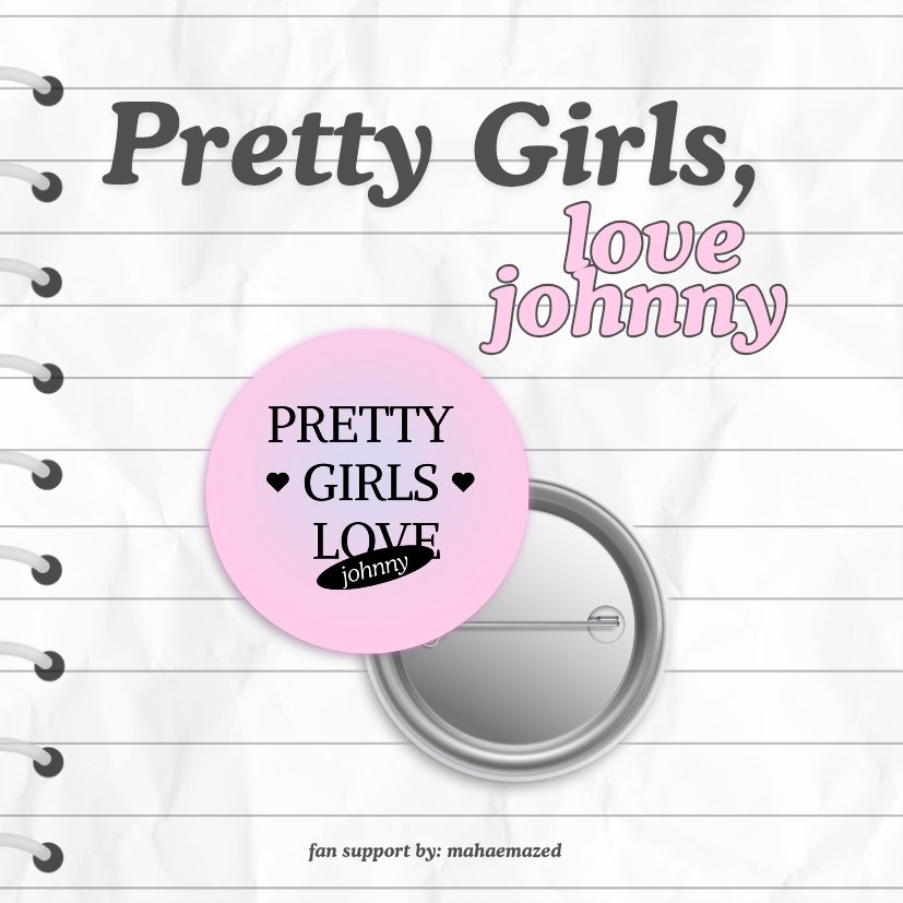 pretty girlies, love johnny suh  ͙͘͡★⭑.ᐟ  

— hi czennies! i will be giving away these button pins at #BENCHShootOfAsia 

⭐ rt &amp; like this tweet to claim
📍tba 
📄 limited quantity only .ᐟ