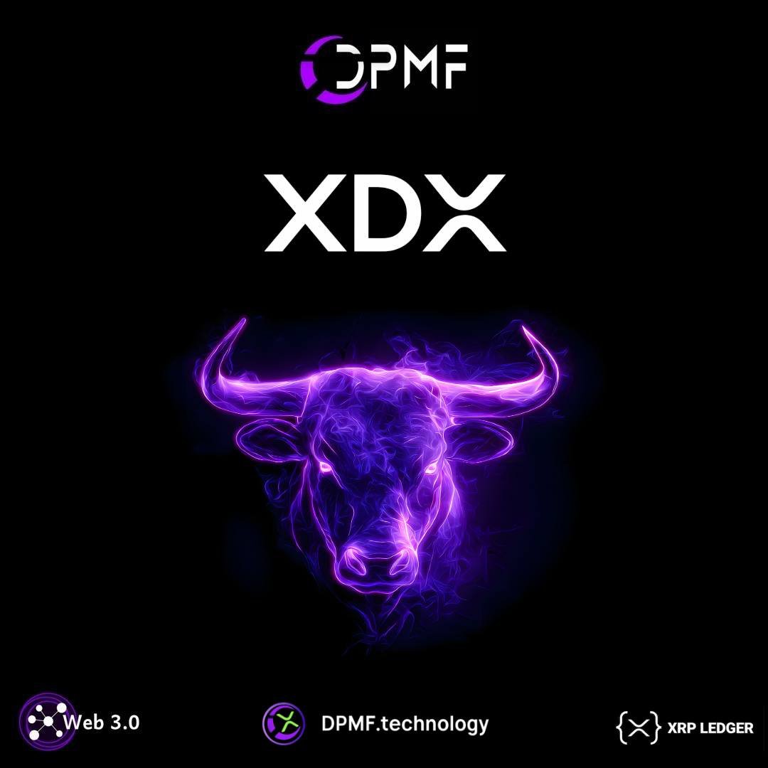 Building utility on the #XRPLedger🧱⬇️
DPMF.technology

Our native token $XDX is heavily utilised in all our #XRP Ledger projects, but we’re committed to being #XRPL inclusive and permissionless! 

$XDX Tokenomics⬇️
DPMF.technology/xdx

$XDX ⬇️
xrpl.services/?issuer=rMJAXY…