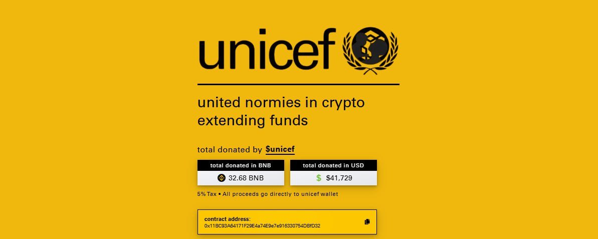 LoganSaylor_'s tweet image. 40,000+ dollars already donated to @UNICEF thanks to $UNICEF on #BNBChain.

This is what real builders on @BNBCHAIN with good hearts make an impact.

@cz_binance you built more than a blockchain… you built a bridge for good in this world.