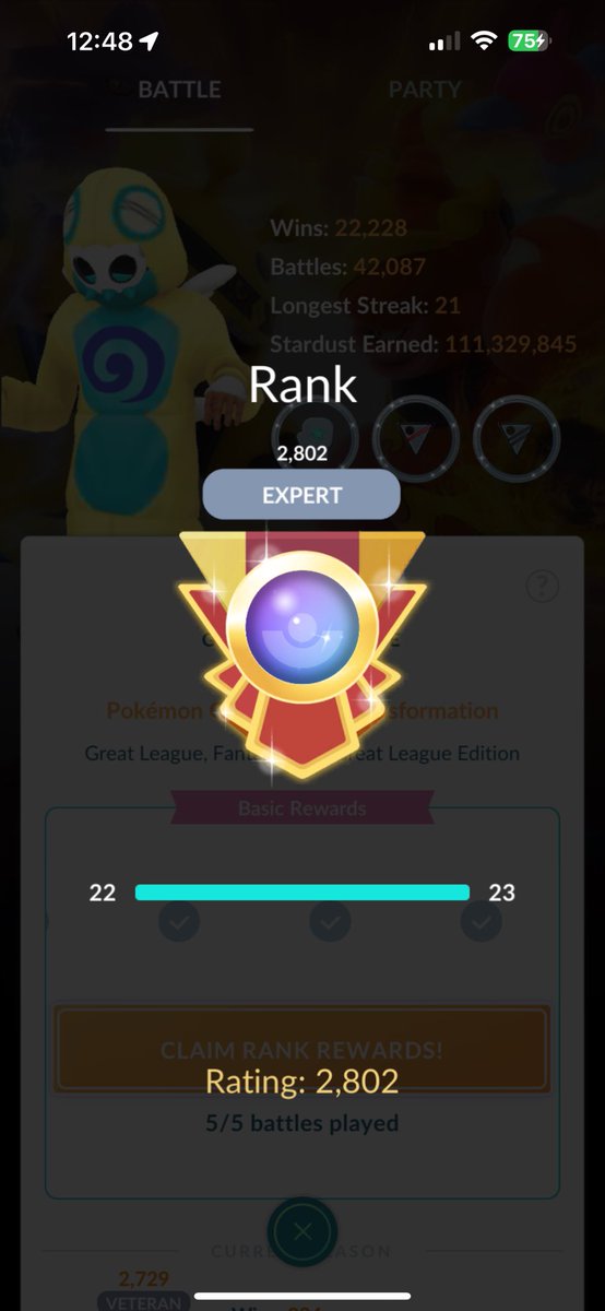 Yusei_furou's tweet image. +300 on stream :)
See yous for jungle cup !

#PokemonGo #Battlers